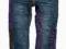 Świetne jeansy cyrkonie ściągacze 110