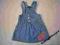 GEORGE___Jeansowa Sukienka 81-86 cm 12-18 miesięcy