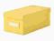 IKEA TJENA PUDEŁKO Z POKRYWKA ŻÓŁT 13x26x10 NOWOŚĆ