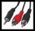 AF8 NOWY KABEL STEREO MINIJACK/2xCINCH M/M 0,2M FV