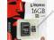 KINGSTON KARTA PAMIECI 16 GB MICRO SD CLASS 4 W-wa