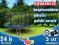 TRAMPOLINA SapphireRINGO 365cm Batut12FT siatka*z5