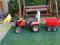 Ciągnik +przyczepa dla dziecka