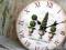 ZEGAR ŚCIENNY WISZĄCY RETRO VINTAGE SHABBY JARDIN