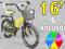 EXTRA ROWEREK 16 ! 6 KOLORÓW BMX ! ROWER +GRATIS