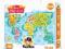 CzuCzu - MAPA ŚWIATA - 168 elementów 6-12 lat HiT