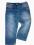 * Proste jeansy Next z cekinami 5l/110cm *