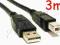 Kabel 3m USB 2.0 A-B AB MM HQ do drukarki Łódź fv