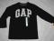 Nowa GAP LOGO Bluzka Bluza Black 5T 5 Lat 110 cm