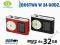 Odtwarzacz mp3 z LCD pendrive do 32 GB klips M16P