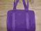 Śliczna fioletowa kosmetyczka