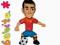 Figurka piłkarza Fabregas 7 cm