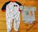 Pajacyk piżamka + body DISNEY USA 80 / 12m