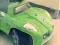 jeździk zielony gumowe kola