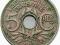 FRANCJA 5 CENTIMES 1931 ROK