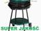 DUŻY SOLIDNY GRILL PÓŁKA 2 RUSZTY ROŻEN śr.52cm!!!