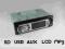 RADIO SAMOCHODOWE MP3 MP4 USB SD MMC LCD 4X45 W
