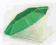 PARASOL BALKON PLAŻOWY 180 CM pochyl NYLON green !