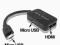 B18 Micro USB Adapter MHL na HDMI Kabel do Samsung