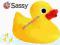 Sassy Gumowa Kaczuszka z czujnikiem - do kąpieli