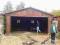 GARAŻ drewniany 6x5,5m. pełny materiał PROMOCJA!!!