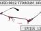 OPRAWA HUGO BOSS 0012 TITANIUM HRO 57[]16 135