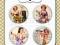 Plakietki ozdobne flair buttons - Pin Up Girls #1