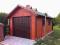 GARAŻ DREWNIANY,WIATY DREWNIANE,DOMY Z DREWNA.