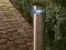 Słupek ogrodowy LED latarnia niska stal nierdzewna