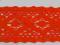 KORONKA BAWEŁNIANA  wz 57 POMARAŃCZOWA  szer 6 cm.