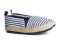 H&amp;M ESPADRYLE marynarskie NOWE  22