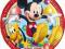 Talerzyki urodzinowe Myszka Mickey - 20 cm - 8 szt