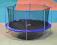 TRAMPOLINA Z SIATKĄ 457CM15FT+DRABINKA
