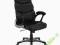 FOTEL BIUROWY Q-017 EKOSKÓRA CZARNY BIURO DOM /