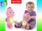 FISHER PRICE KONIK MORSKI PINK ŚWIECI I GRA R5534