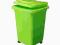 Pojemnik z plastiku  jasnozielony