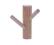 Wieszak na ścianę Forest double pine by pt,kolory