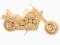 Drewniane Puzzle 3D MOTOR HARLEY DAVIDSON