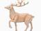 Drewniane Puzzle 3D RENIFER układanka ZWIERZĘTA