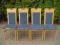 KOMPLET-CZTERY KRZESŁA