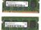 Pamięć 2x512MB- PC2-4200S-444