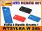 ETUI FUTERAŁ HTC DESIRE 601 + FOLIA + RYSIK