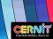 NO2 modelina CERNIT jak Fimo niebieska, czerwona