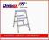 Drabiny drabina rozstawna TABORET 8002 DRABEX