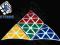 Naklejki do kostki Pyraminx half-bright od NETCUBE