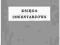 Druk akcydensowy Księga inwentarzowa Ind.02022