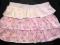 BLUEZOO różowa SPÓDNICZKA z falbankami   2/3latka