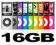 NOWY 16GB ODTWARZACZ MP4 MP3 EBOOK 4TH 9kolorów FM