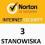 NORTON INTERNET SECURITY 3 komputery 1 rok BOX KRK