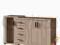 VIVA meble pokojowe _06 komoda 155 witryna gerlico